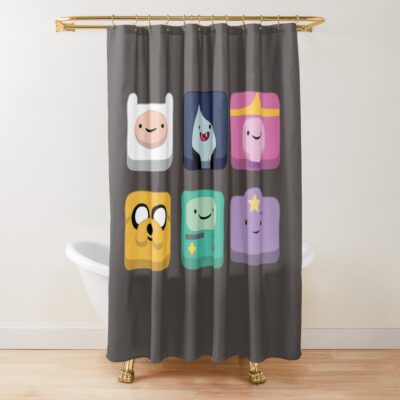 Adventure Time Shower Curtain