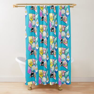Adventure Time Shower Curtain