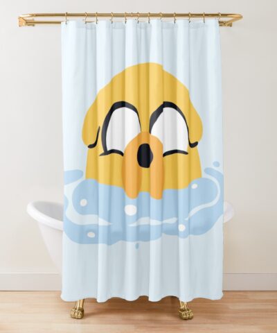 Bubble Bath Jake Adventure Time Shower Curtain