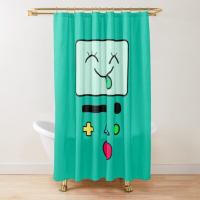 Bmo Adventure Time Shower Curtain