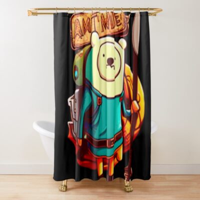 Adventure Time Finn Shower Curtain