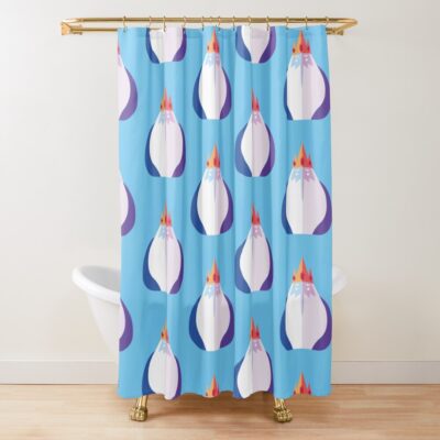 Adventure Time Ice King Shower Curtain
