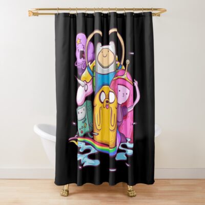 Adventure Time Shower Curtain