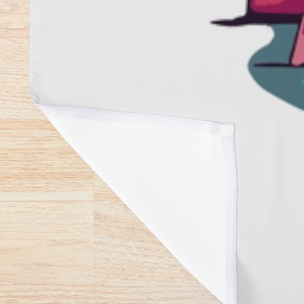 Adventure Awaits Adventure Time Shower Curtain - Image 2