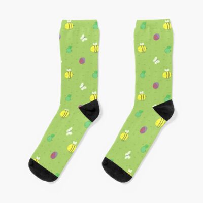 Adventure Time End Credits Pattern Socks