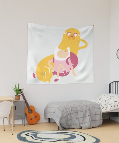 Finn And Jake Adventure Time Tapestry