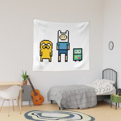 Adventure Time Pixels Tapestry