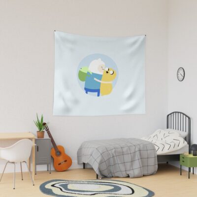 Adventure Time Jake And Finn Tapestry