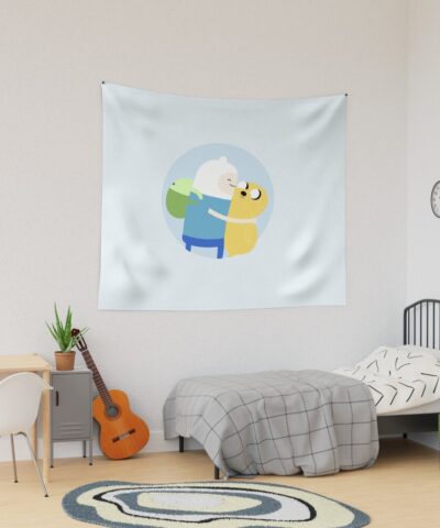 Adventure Time Jake And Finn Tapestry
